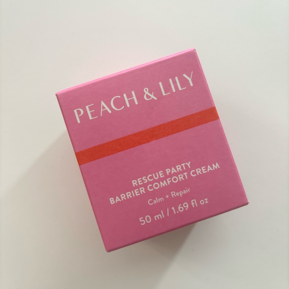 Peach & Lily Rescue Party Barrier Comfort Cream